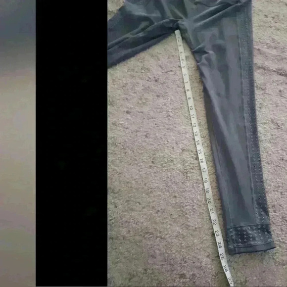 PrAna Womens Gray Faro High Rise 7/8 Legging In Chalkboard M - Picture 12 of 12